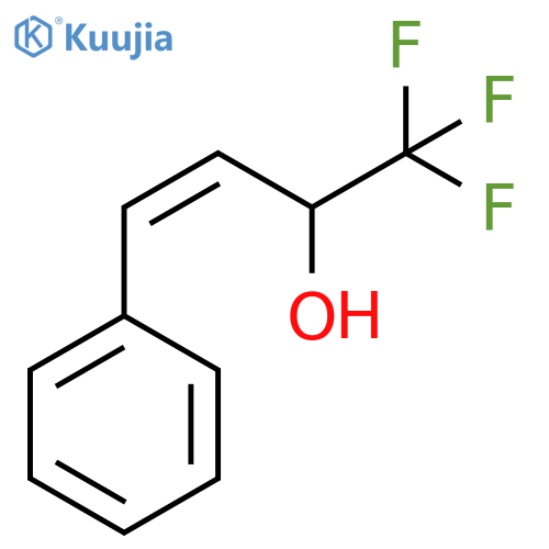 3-Buten-2-ol, 1,1,1-trifluoro-4-phenyl-, (Z)- structure