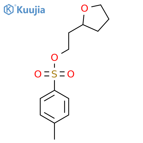 2-(TETRAHYDROFURAN-2-YL)ETHYL 4-METHYLBENZENESULFONATE structure