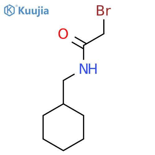2-Bromo-N-(cyclohexylmethyl)acetamide structure