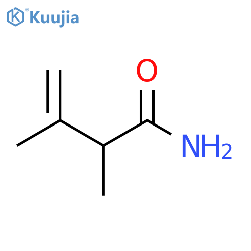 2,3-Dimethyl-3-butenamide structure