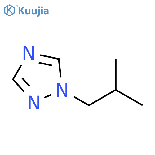1-(2-methylpropyl)-1H-1,2,4-triazole structure