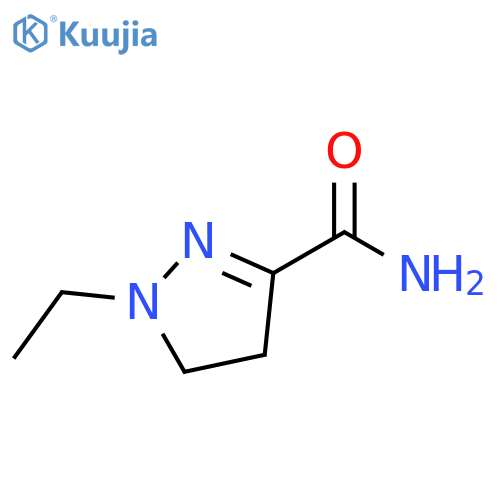 1H-Pyrazole-3-carboxamide,1-ethyl-4,5-dihydro- structure