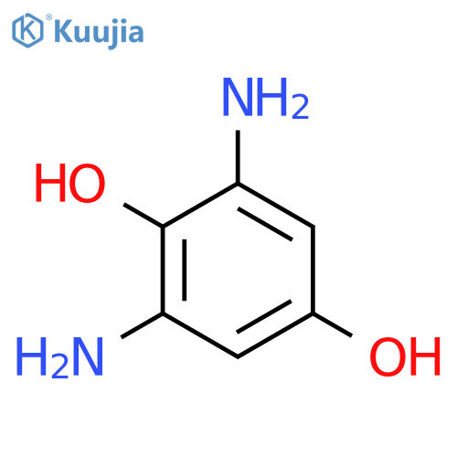 1,4-Benzenediol, 2,6-diamino- structure