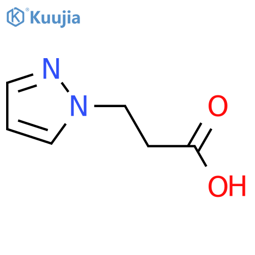 3-pyrazol-1-ylpropanoic acid structure