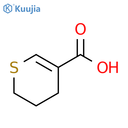 2H-Thiopyran-5-carboxylic acid, 3,4-dihydro- structure