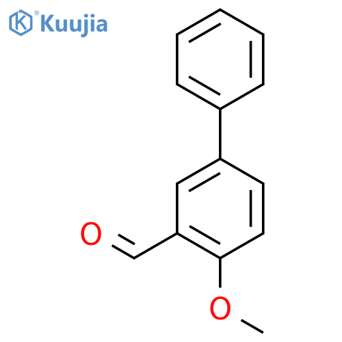 4-methoxy-[1,1'-biphenyl]-3-carbaldehyde structure