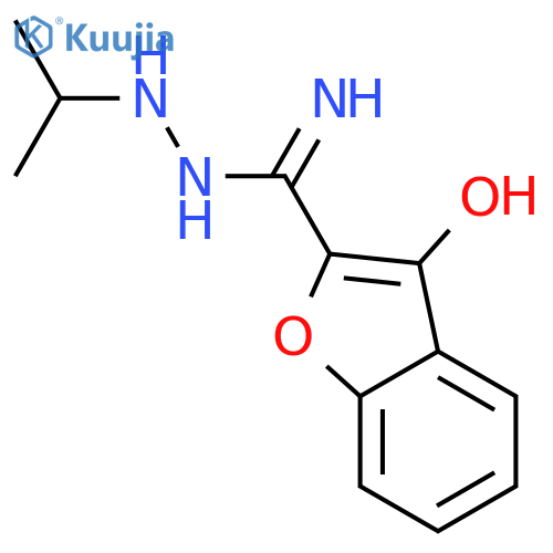 2-Benzofurancarboximidic acid, 3-hydroxy-, 2-(1-methylethyl)hydrazide structure