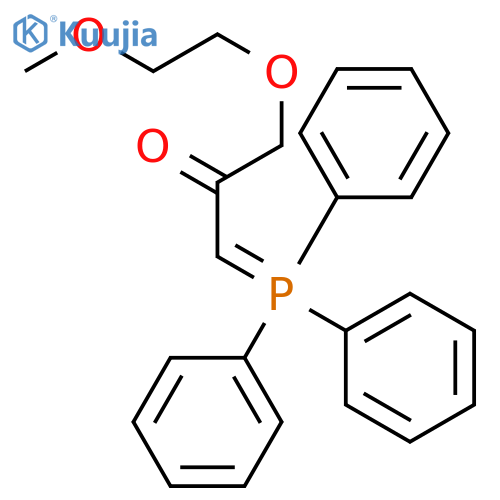2-Propanone, 1-(2-methoxyethoxy)-3-(triphenylphosphoranylidene)- structure