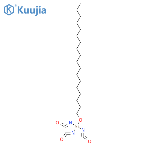 Silane, triisocyanato(octadecyloxy)- structure