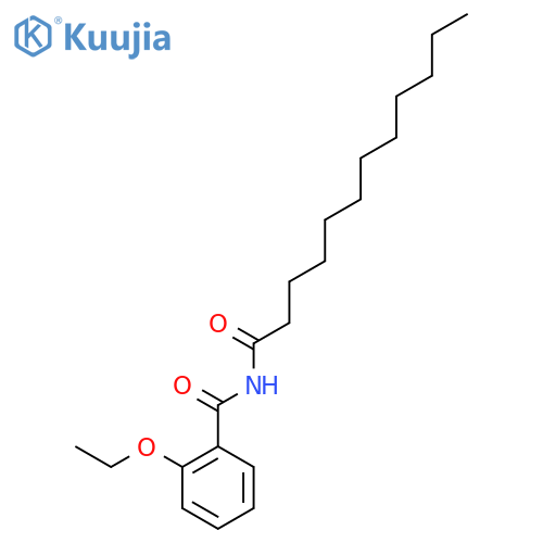 Benzamide, 2-ethoxy-N-(1-oxododecyl)- structure