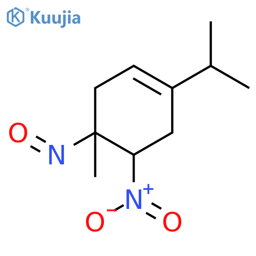 Cyclohexene, 4-methyl-1-(1-methylethyl)-5-nitro-4-nitroso- structure