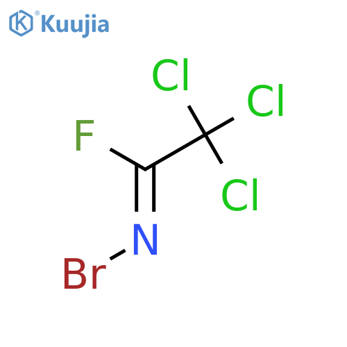 Ethanimidoyl fluoride, N-bromo-2,2,2-trichloro-, (Z)- structure