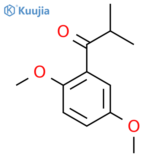 1-Propanone, 1-(2,5-dimethoxyphenyl)-2-methyl- structure