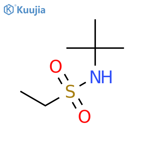 Ethanesulfonamide, N-(1,1-dimethylethyl)- structure