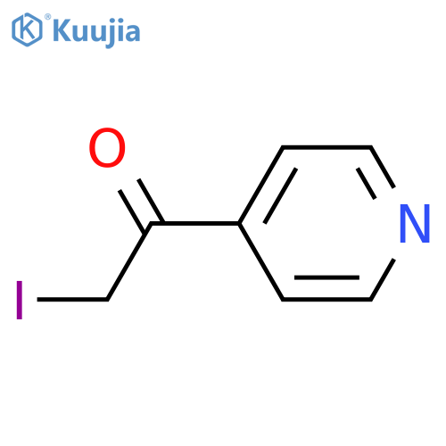 Ethanone, 2-iodo-1-(4-pyridinyl)- structure