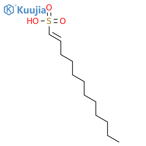 1-Dodecene-1-sulfonic acid structure