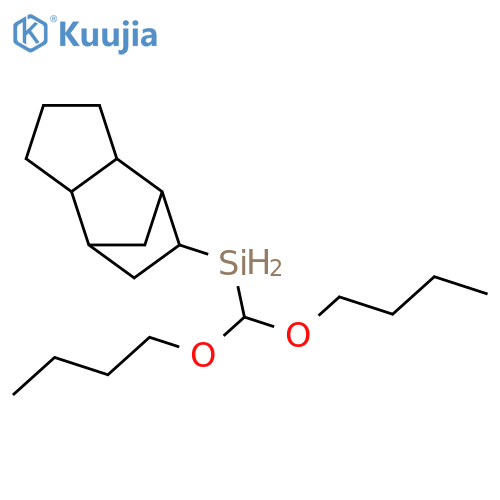 Silane, dibutoxymethyl(octahydro-4,7-methano-1H-inden-5-yl)- structure