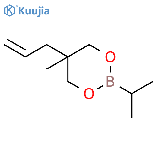 1,3,2-Dioxaborinane, 5-methyl-2-(1-methylethyl)-5-(2-propenyl)- structure
