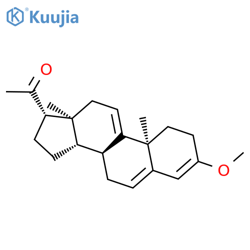 PREGNA-3,5,9(11)-TRIEN-20-ONE, 3-METHOXY- structure