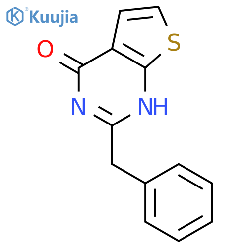 Thieno[2,3-d]pyrimidin-4(1H)-one, 2-(phenylmethyl)- structure