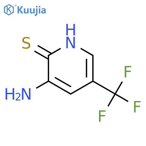 2(1H)-Pyridinethione, 3-amino-5-(trifluoromethyl)- structure