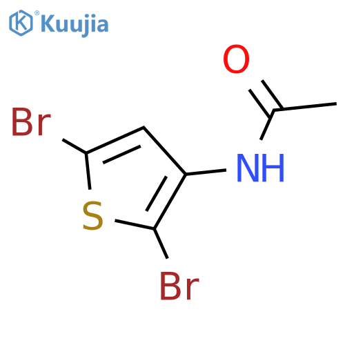 Acetamide, N-(2,5-dibromo-3-thienyl)- structure