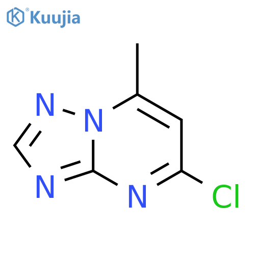 [1,2,4]Triazolo[1,5-a]pyrimidine, 5-chloro-7-methyl- structure