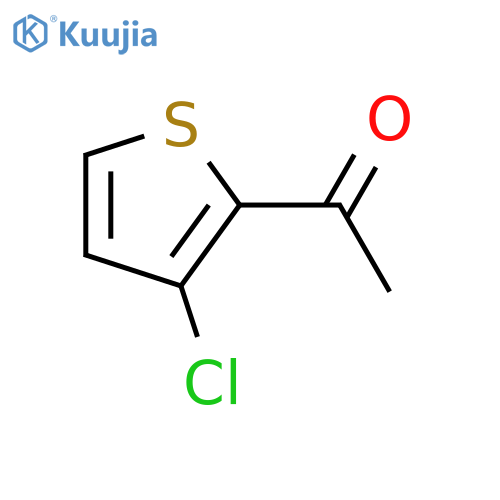 2-Acetyl-3-chlorothiophene structure