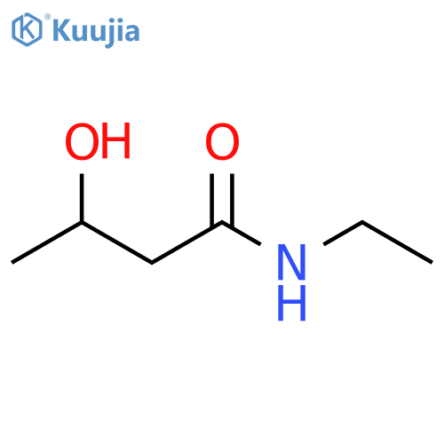N-ethyl-3-hydroxybutanamide structure