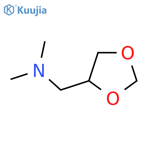 N,N-Dimethyl-1,3-dioxolane-4-methylamine structure