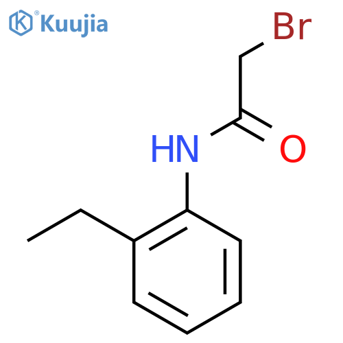 2-Bromo-N-(2-ethylphenyl)acetamide structure