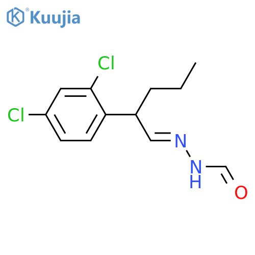 Hydrazinecarboxaldehyde, [2-(2,4-dichlorophenyl)pentylidene]- structure