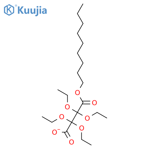 Butanedioic acid, tetraethoxy-, monononyl ester structure