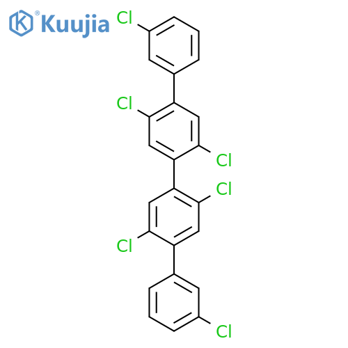 2',2'',3,3''',5',5''-hexachloro-1,1':4',1'':4'',1'''-quaterphenyl structure