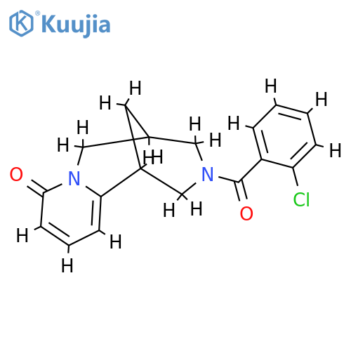 11-(2-chlorobenzoyl)-7,11-diazatricyclo7.3.1.0^{2,7}trideca-2,4-dien-6-one structure