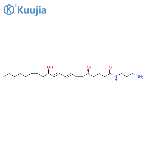 Leukotriene B4-3-aminopropylamide structure