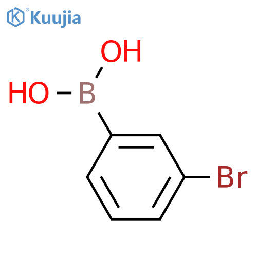 3-Bromophenylboronic acid structure