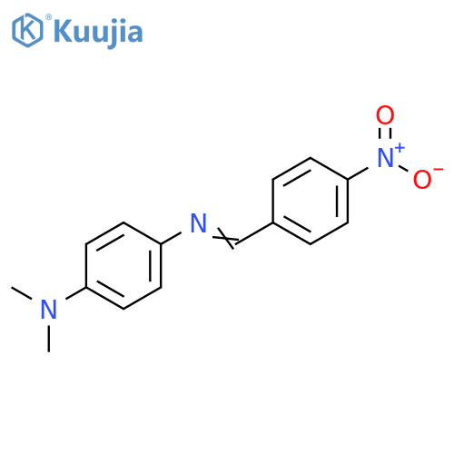 1,4-Benzenediamine, N,N-dimethyl-N'-[(4-nitrophenyl)methylene]- structure