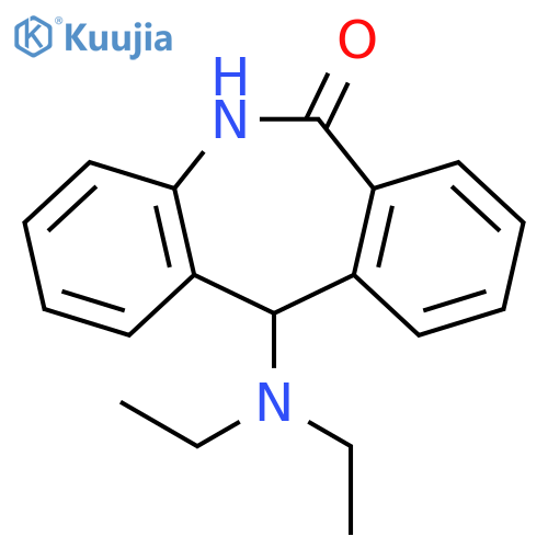11-(diethylamino)-5,11-dihydro-6H-dibenzo[b,e]azepin-6-one structure