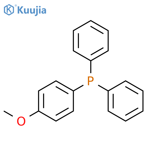 Phosphine,(4-methoxyphenyl)diphenyl- structure