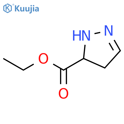 Ethyl 4,5-dihydro-1H-pyrazole-5-carboxylate structure