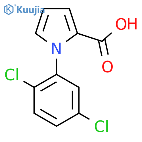 1-(2,5-Dichlorophenyl)-1H-pyrrole-2-carboxylic Acid structure