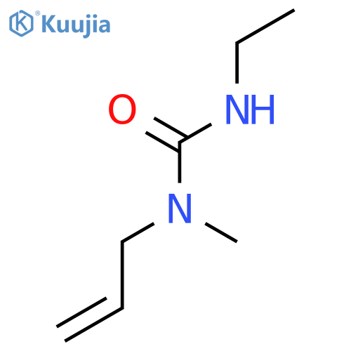 Urea, N'-ethyl-N-methyl-N-2-propenyl- structure