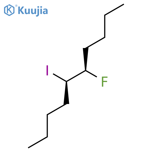 DECANE, 5-FLUORO-6-IODO-, (R*,R*)- structure