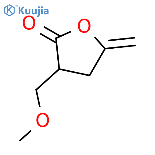 2(3H)-Furanone, dihydro-3-(methoxymethyl)-5-methylene- structure