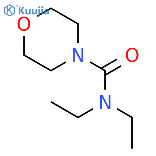 4-Morpholinecarboxamide, N,N-diethyl- structure