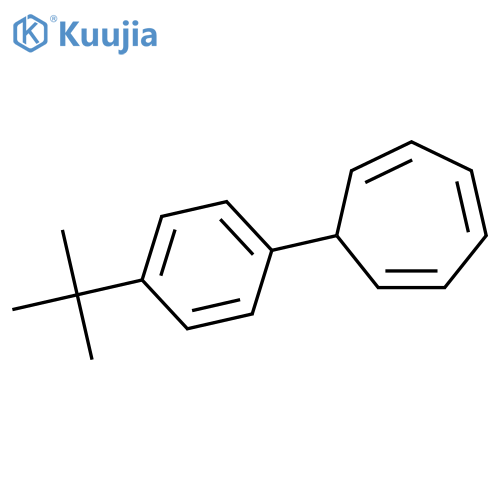 1,3,5-Cycloheptatriene, 7-[4-(1,1-dimethylethyl)phenyl]- structure