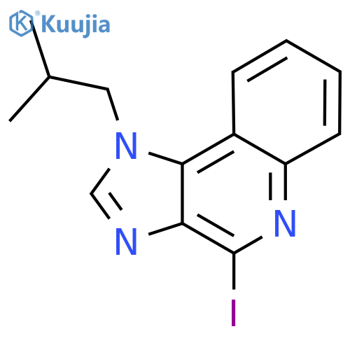 4-Iodo-1-(2-methylpropyl)imidazo[4,5-c]quinoline structure