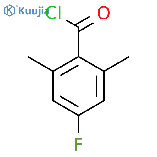 4-Fluoro-2,6-dimethylbenzoyl chloride structure