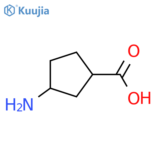 3-aminocyclopentane-1-carboxylic acid structure